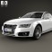 Audi A7 Sportback with HQ interior 2011 3d model