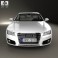 Audi A7 Sportback with HQ interior 2011 3d model