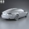 Audi A7 Sportback with HQ interior 2011 3d model