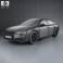 Audi A8 (D4) L 2014 3d model