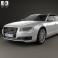 Audi A8 (D4) L 2014 3d model