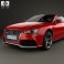 Audi RS5 coupe with HQ interior 2012 3d model