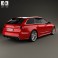 Audi RS6 (C7) avant 2014 3d model
