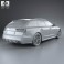 Audi RS6 (C7) avant 2014 3d model