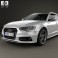 Audi S6 (C7) avant 2014 3d model
