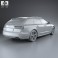 Audi S6 (C7) avant 2014 3d model