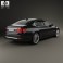 BMW 7 Series (F02) with HQ interior 2013 3d model