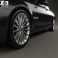 BMW 7 Series (F02) with HQ interior 2013 3d model