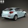 Chevrolet Cruze hatchback 2013 3d model