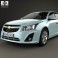 Chevrolet Cruze hatchback 2013 3d model