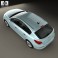 Chevrolet Cruze hatchback 2013 3d model