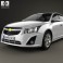 Chevrolet Cruze sedan 2013 3d model