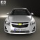Chevrolet Cruze sedan 2013 3d model