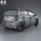 Daihatsu Astra Ayla Sporty 2013 3d model