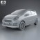 Daihatsu Astra Ayla Sporty 2013 3d model