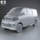 Daihatsu Luxio 2013 3d model