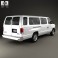 Ford E-Series Passenger Van 2011 3d model