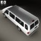Ford E-Series Passenger Van 2011 3d model