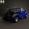 Ford Super Duty F-550 Tow Truck with HQ interior 2005 3d model