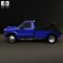Ford Super Duty F-550 Tow Truck with HQ interior 2005 3d model
