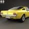 Ford Mustang Fastback with HQ interior 1965 3d model
