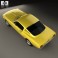 Ford Mustang Fastback with HQ interior 1965 3d model