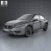 Honda Accord (Inspire) with HQ interior 2013 3d model