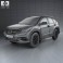 Honda CR-V EU with HQ interior 2012 3d model