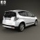 Honda Fit (GE) Twist with HQ interior 2013 3d model