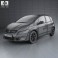 Honda Jazz 2010 3d model