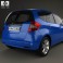 Honda Jazz 2010 3d model