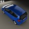 Honda Jazz 2010 3d model
