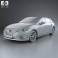 Mazda 3 hatchback with HQ interior 2014 3d model