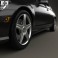 Mercedes-Benz S-Class (W221) with HQ interior 2013 3d model