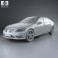 Mercedes-Benz S-Class (W221) with HQ interior 2013 3d model
