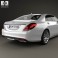 Mercedes-Benz S-Class (W222) with HQ interior 2014 3d model