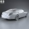 Mercedes-Benz S-Class (W222) with HQ interior 2014 3d model