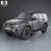 Mitsubishi Pajero (Montero) Wagon 2011 3d model