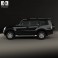 Mitsubishi Pajero (Montero) Wagon 2011 3d model