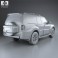 Mitsubishi Pajero (Montero) Wagon 2011 3d model