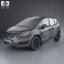 Opel Meriva (B) 2013 3d model