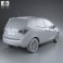 Opel Meriva (B) 2013 3d model
