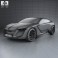 Opel Monza 2013 3d model