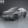 Renault Logan sedan (Brazil) with HQ interior 2013 3d model
