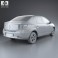 Renault Logan sedan (Brazil) with HQ interior 2013 3d model