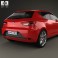 Seat Leon FR 5-door hatchback with HQ interior and engine 2013 3d model