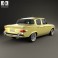 Studebaker Lark sedan 1960 3d model