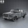 Studebaker Lark sedan 1960 3d model