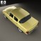 Studebaker Lark sedan 1960 3d model