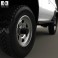 Toyota Land Cruiser (J70) 3-door 1990 3d model